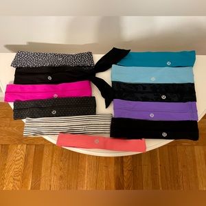 Bundle of 11 lululemon headbands